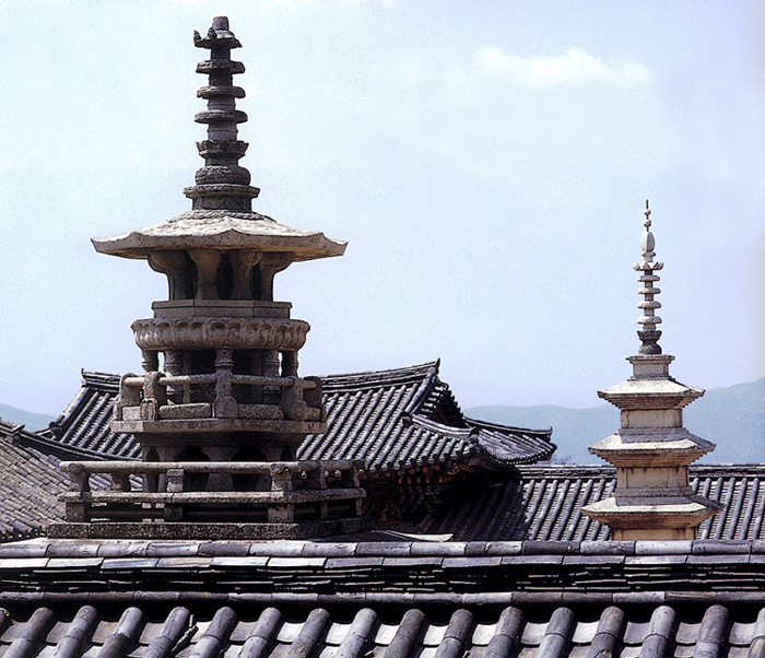 Buddhist pagoda of Korea