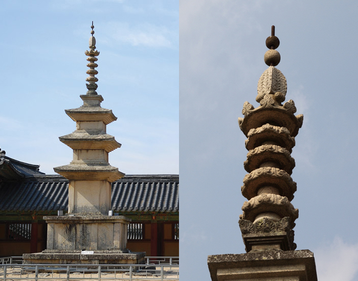 Sakyamuni stone pagoda of Korea