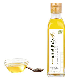 Korean Cold Pressed Premium Extra Virgin Perilla Seed Cooking Oil 180ml