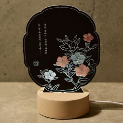 Details about   Korean Traditional Nacre Inlaid Mother of Pearl Handmade Chinoiserie Wine Holder 
