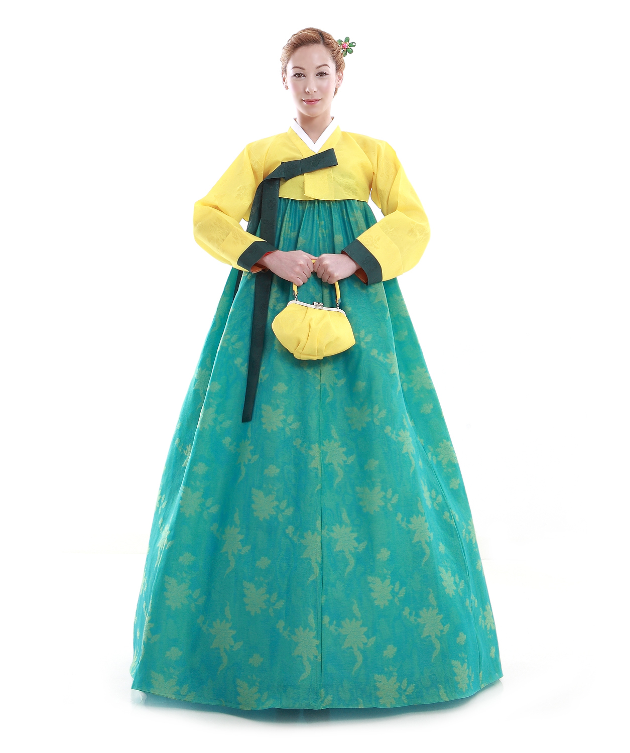 yellow hanbok