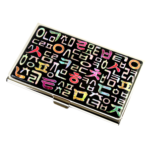 Porte–Clés Nacre Collection Badge Pin/'s Accessoire Poche Corée ALPHABET HANGEUL