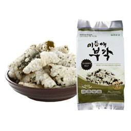 Seaweed Sweet Rice Crisps Kelp Flavor Crunch Bites 40 Gram (Pack of 8) 