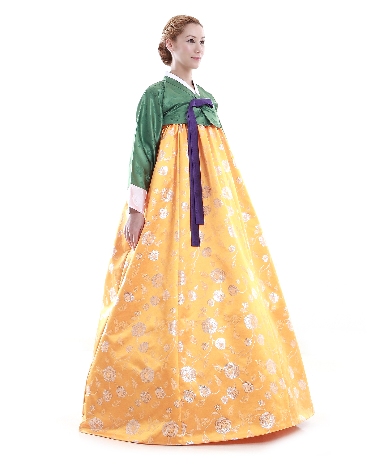 yellow hanbok
