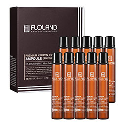 Floland Keratin Change Ampoule - Deep Conditioner Damage Repair 