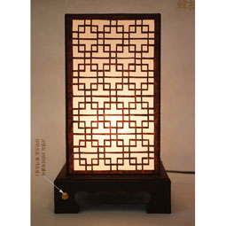 lattice floor lamp